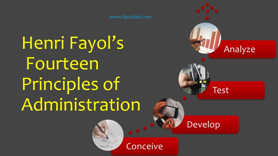 Henri Fayol principles of Management 14 Management principles
