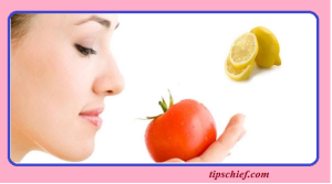 Tomato face Mask Lemon whitening mask